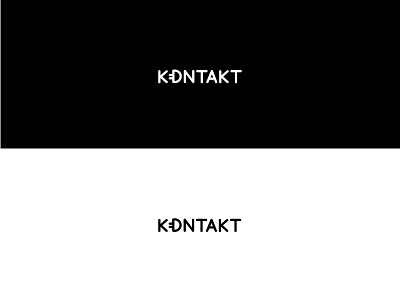Logo "Kontant" 1 branding design electrical company electro graphic design illustration logo minimal typography vector