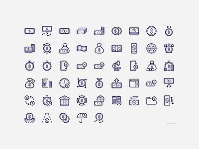 Money Icons accounting business cash coin design economy growth icon icon design icon pack icons iconset investment money profit ui