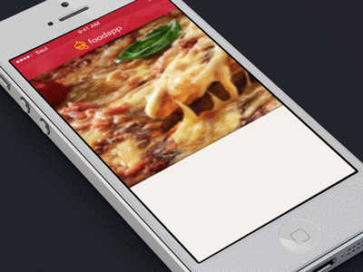 Foodapp buy cart food list location menu mobile order pizza restaurant search ui