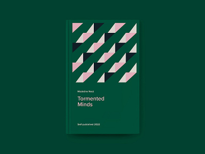 Green Book Cover book cover geometric graphic design pattern