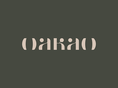 OAKAO Fashion Brand Wordmark