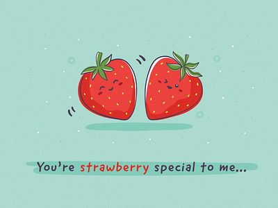 Fruit pun - greeting card 🍓