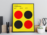 Minimal Board Game Posters by Curt Rice on Dribbble
