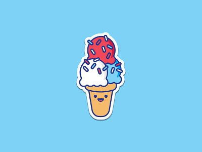 Ice Cream Sticker