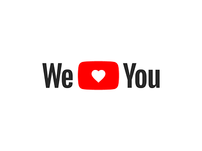 We Love You(Tube) google gun violence guns heart logo love sad shooting youtube