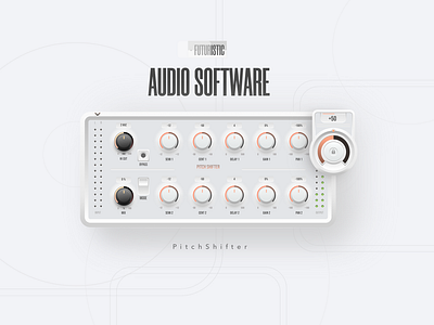 UI for the AUDIO Product - Pitch Shifter