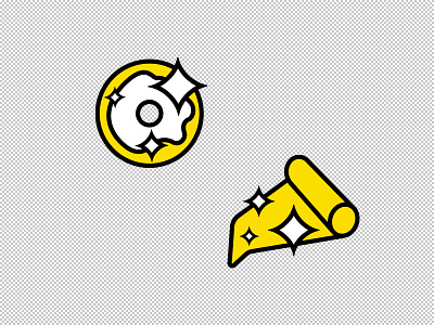 🍩 🍕 design illustration sticker vector