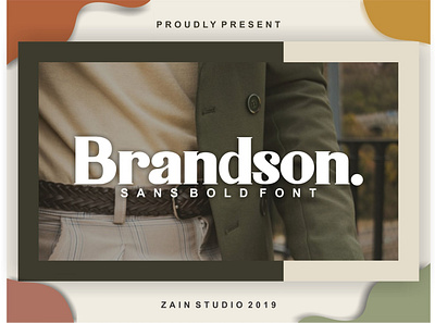 Brandson Font Sans serif alphabet design font hand drawn letter logo sans sanserif typeface typography