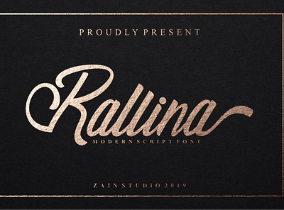 Rallina Script Font abc alphabet brush calligraphy design font graphic hand handwritten letter lettering modern script sign style text type typeface typeset typography