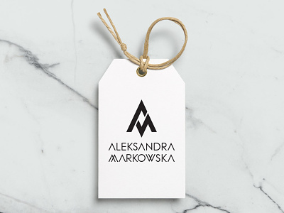 Aleksandra Markowska logo branding logo
