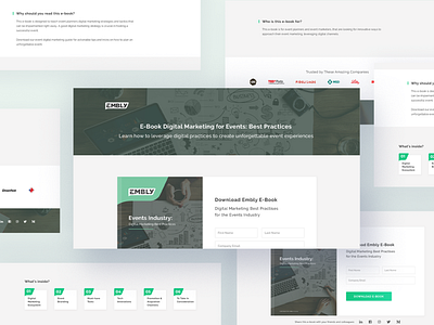 Embly Promotional Landing Page