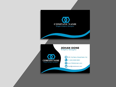 Modern Business Card branding brochure business cards company corporate design flyer icon illustration logo