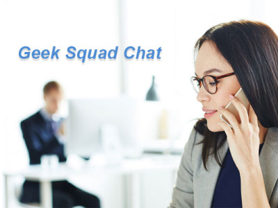 Geek squad chat with an agent