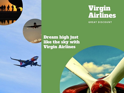 Dream high just like the sky with Virgin Airlines