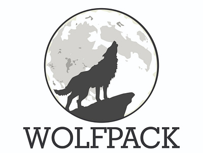 MINIMALIST logo flat logo flatdesign minimalist minimalist design minimalist logo wolf em wolf logo