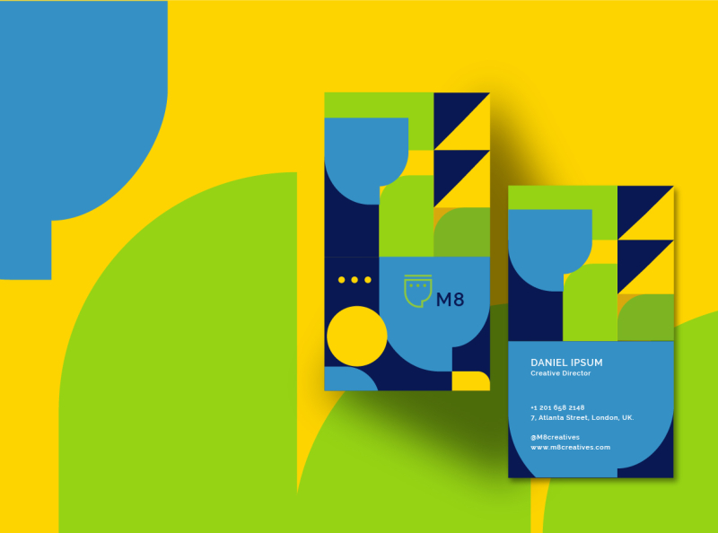 M8 CARD by Peter Adana on Dribbble