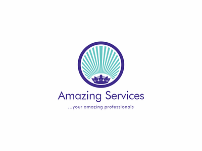 Amazing Services Logo (Option ii) adobe illustrator brand design brand identity design graphic design logo designer logo designs logos