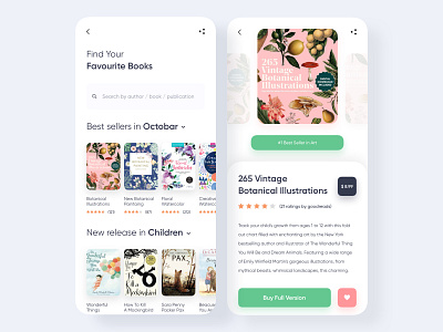 Book Store App Design app app design app ui appdesign appdesigner book book app book store design designer mobile mobileapp mobileappdesign uiux uiuxdesign uxui webdesign website