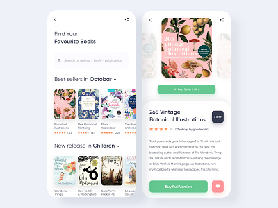 Book Store App Design