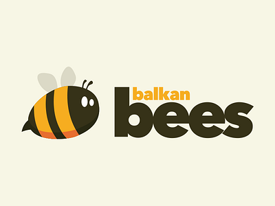 Balkan Bees branding logo mark