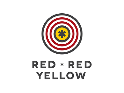 Red Red Yellow v2 agency branding creative illustration logo minimal red yellow