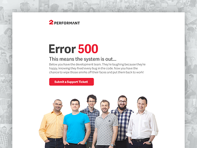 Error 500 Service Unavailable error interface ui ux web website