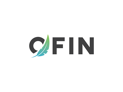 OFIN - Smooth Financial Services branding easy feather financial light logo smooth