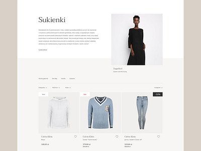 Clothing boutique eCommerce UX/UI design boutique brandng clothes ecommerce fashion graphic design interface layout line logo minimal modern service template ui ux web webshop website wireframe