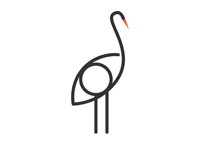 Storkeye Logo bird eye logo storke