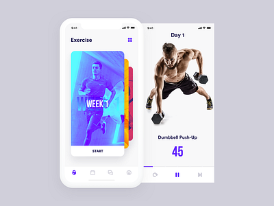 Fitness App exercise fitness app workout app