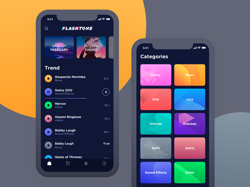 ringtone-app-design-by-umut-zkan-on-dribbble