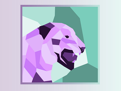 ABSTRACT TIGER ILLUSTRATION