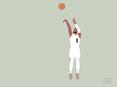 DAMIAN LILLARD ILLUSTRATION