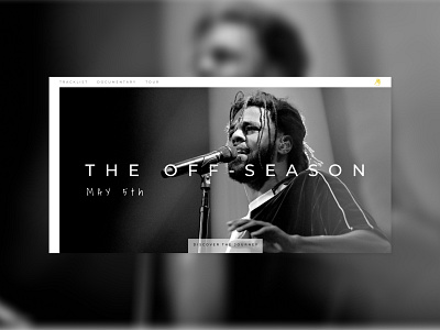 J. Cole Concept Web Design