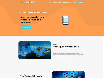 WoosLab Laboratorio de ideas web logodesign photoshop uxdesign wordpress