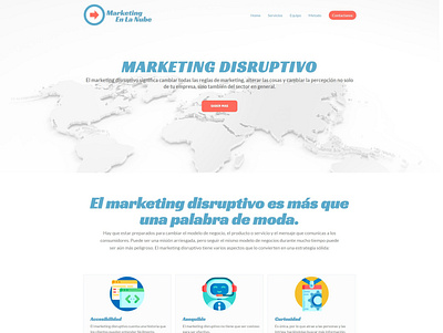 Marketing en la nube design figma icon logodesign typography uxdesign