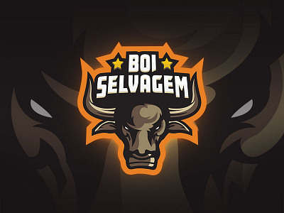 BoiSelvagem branding design esports fortnite icon identity intz logo streamer twitch