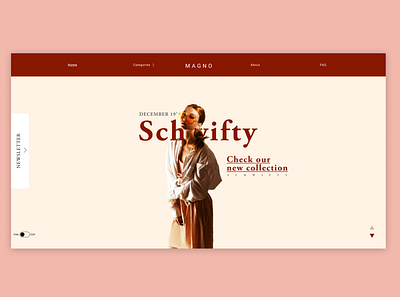 Schwifty best shot ecommerce fashion fashion brand home idea index model newsletter shot simple simple clean interface ui ux web design
