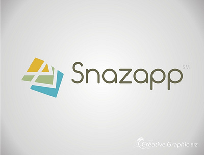 Logo Design, Snazapp branding concept art corporate id design graphic design logo vector