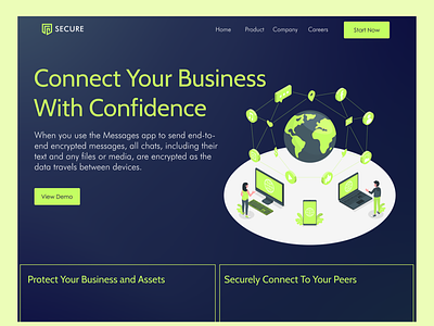 Secure Business Website