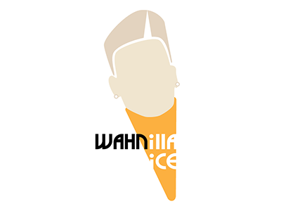 WAHNilla Ice branding humour identity print