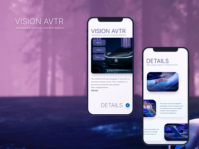 Mercedes-Benz VISION AVTR Concept Car Mobile App