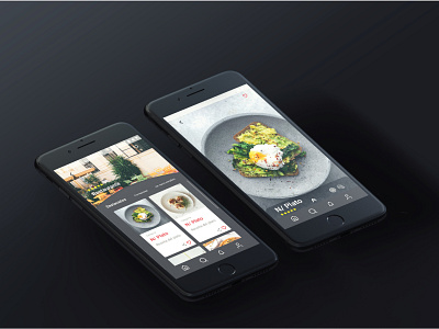 Restaurant App UI design app design ui ux
