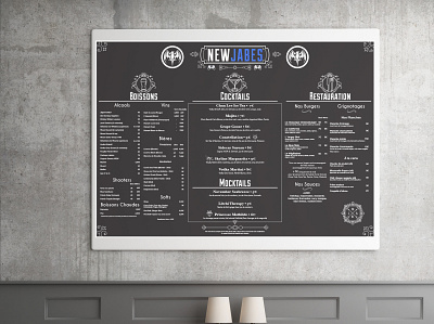 Work# New branding design Newjabes branding design restaurant