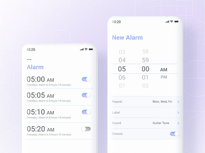 Alarm  UI