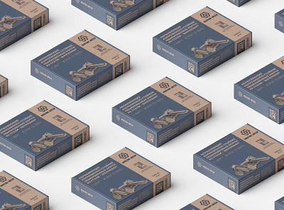 Bolt box branding label package package design
