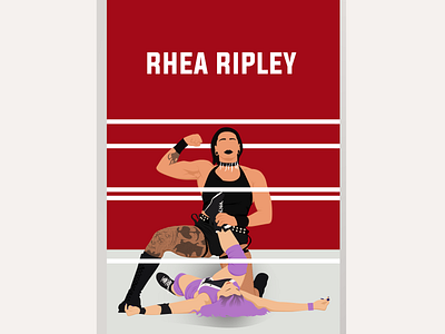 Rhea-Ripley Minimal Illustration artwork design digitalart face faceless flat illustration poster sports vector art