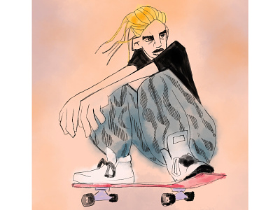 Natas 80s art clothing design digital illustration digitalart illustration procreate skateboarding