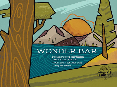 Wonder Bar wrapper design