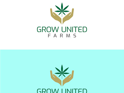 Grow frams logo graphics design logo